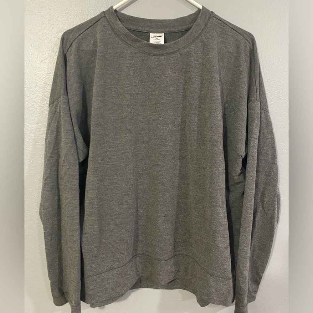 Gray Crewneck Sweatshirt